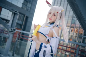 瓜希酱《绫波》主题写真：20张全套美图