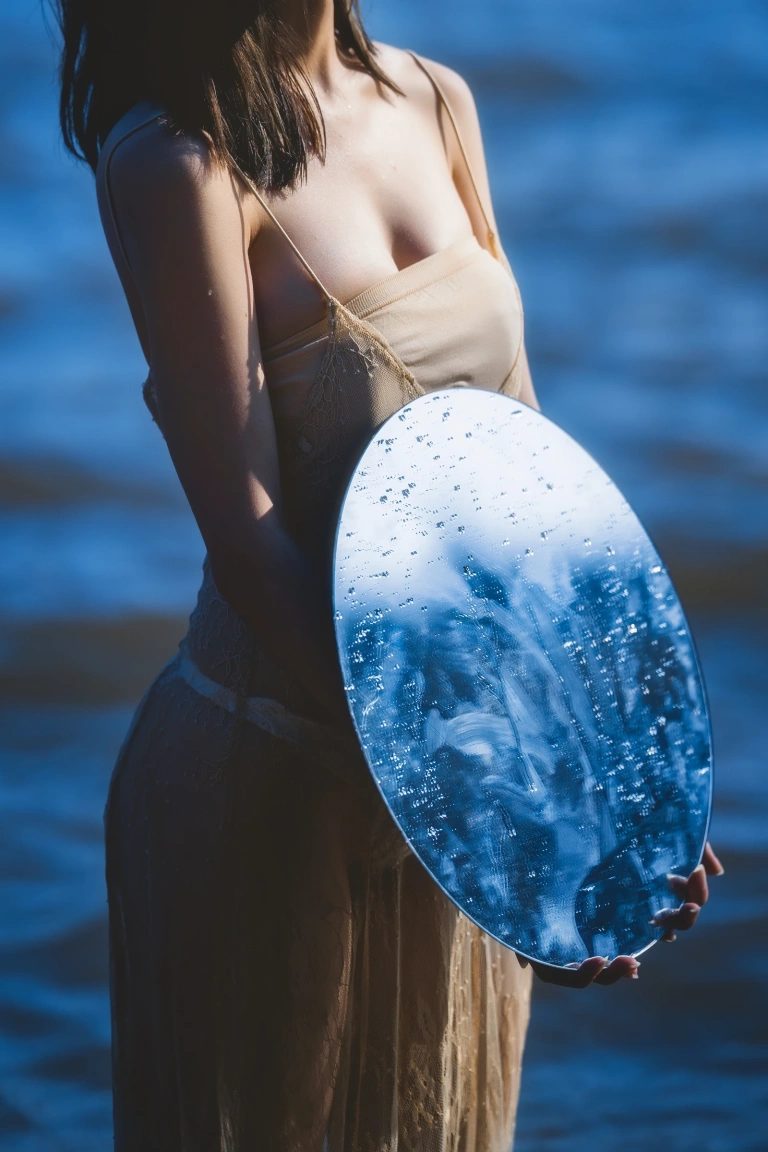 清青琴玖《搁浅》主题写真：23张全套美图