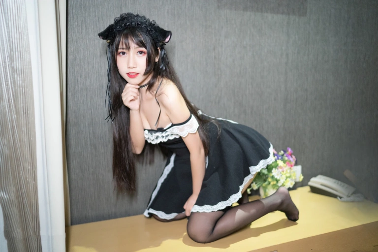 不呆猫《兽耳》主题写真：23张全套美图