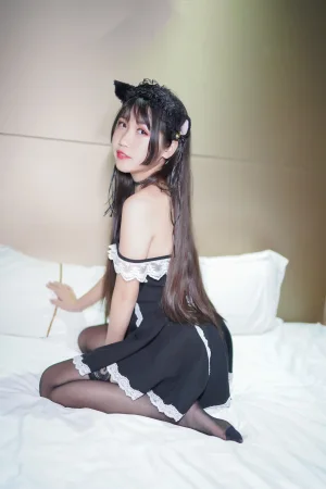 不呆猫《兽耳》主题写真：23张全套美图
