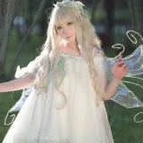 是三不是世《林中精灵》主题写真：27张全套美图