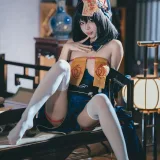 三無人型《华甲僵尸》主题写真：34张全套美图