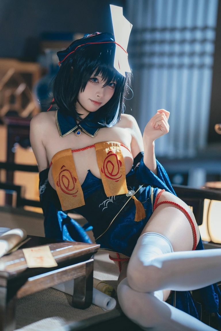 三無人型《华甲僵尸》主题写真：34张全套美图