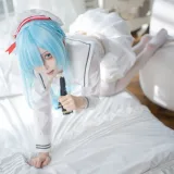 矢量鱼《碧蓝航线 雅努斯水手服》主题写真：38张全套美图