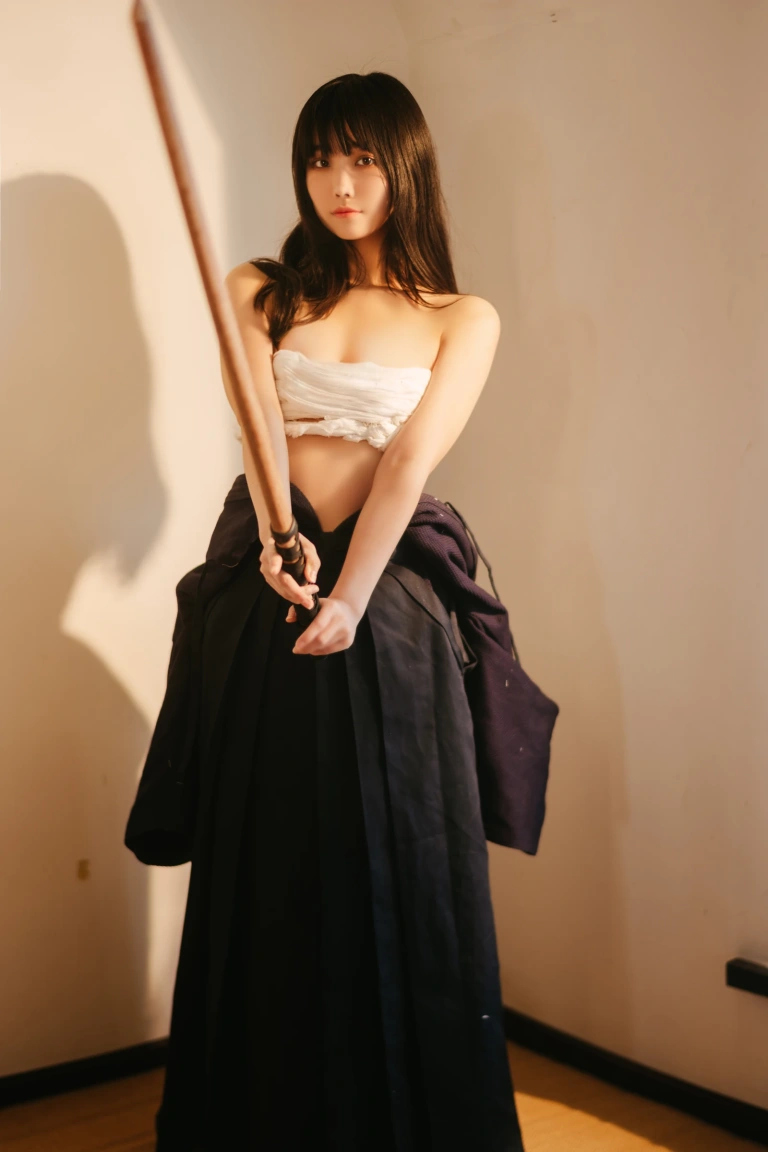 汪知子《最后的武士》主题写真：40张全套美图