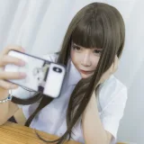 抱走莫子《等你下课》主题写真：42张全套美图