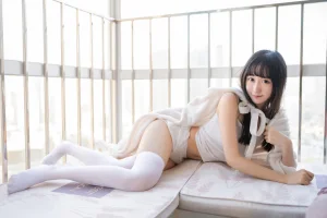 木棉棉《浴巾兔子》主题写真：42张全套美图