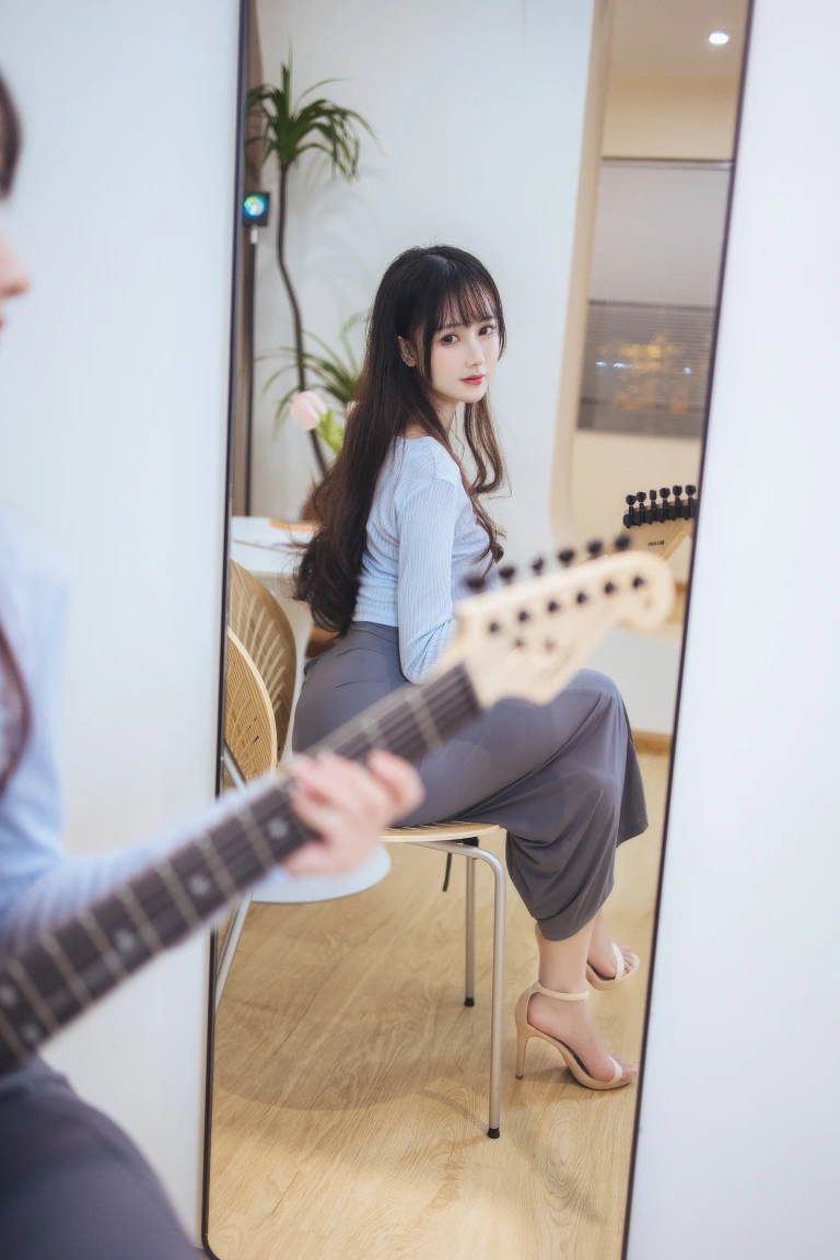 羽生三未《吉他妹妹》主题写真：43张全套美图