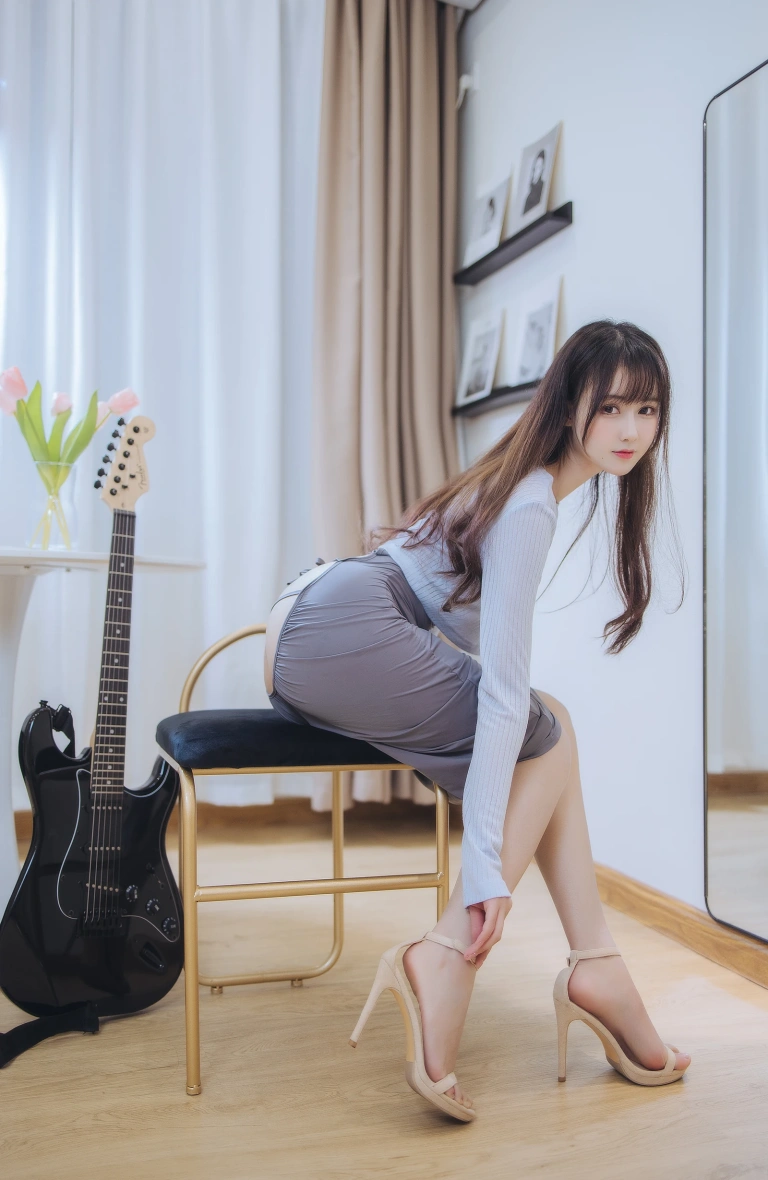 羽生三未《吉他妹妹》主题写真：43张全套美图