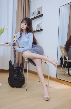 羽生三未《吉他妹妹》主题写真：43张全套美图