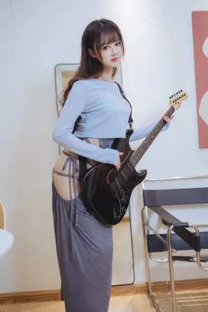 羽生三未《吉他妹妹》主题写真：43张全套美图
