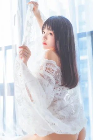 桜桃喵《初雪》主题写真：45张全套美图