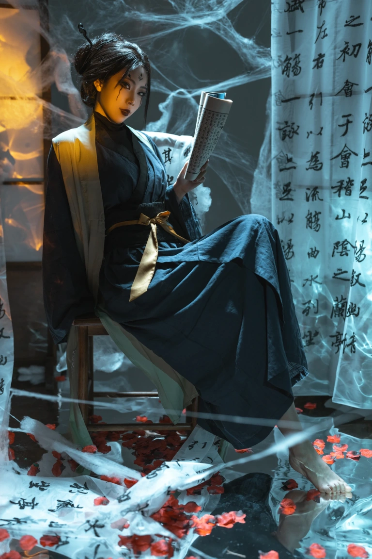 杏仁曲奇《四妹》主题写真：50张全套美图