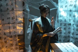 杏仁曲奇《四妹》主题写真：50张全套美图