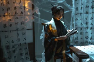 杏仁曲奇《四妹》主题写真：50张全套美图