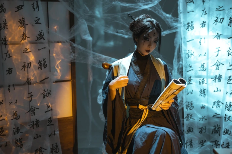 杏仁曲奇《四妹》主题写真：50张全套美图