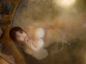 叉子宝宝《温泉》主题写真：53张全套美图