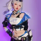 小瑶幺幺《银狼自拍版》主题写真：64张全套美图，含5个视频