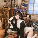 可可小白兔《谁家的小恶魔呀》主题写真：65张全套美图