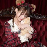 凛子酱《Lolita 泰迪熊》主题写真：10张全套美图