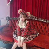 凛子酱《Lolita 泰迪熊》主题写真：10张全套美图