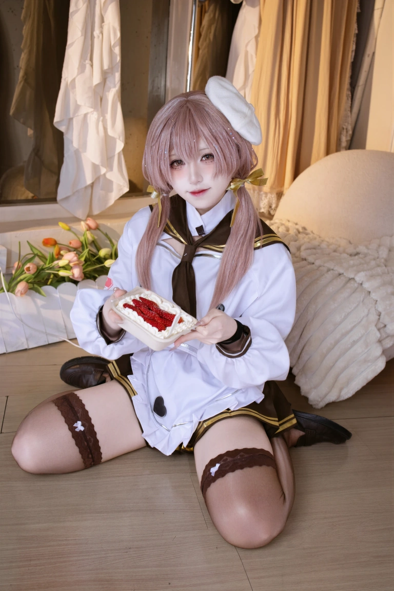 双木扶苏《Nikke 胜利女神 布蕾德》主题写真：30张全套美图