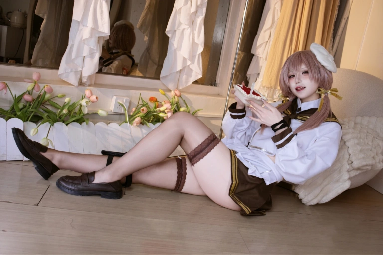 双木扶苏《Nikke 胜利女神 布蕾德》主题写真：30张全套美图