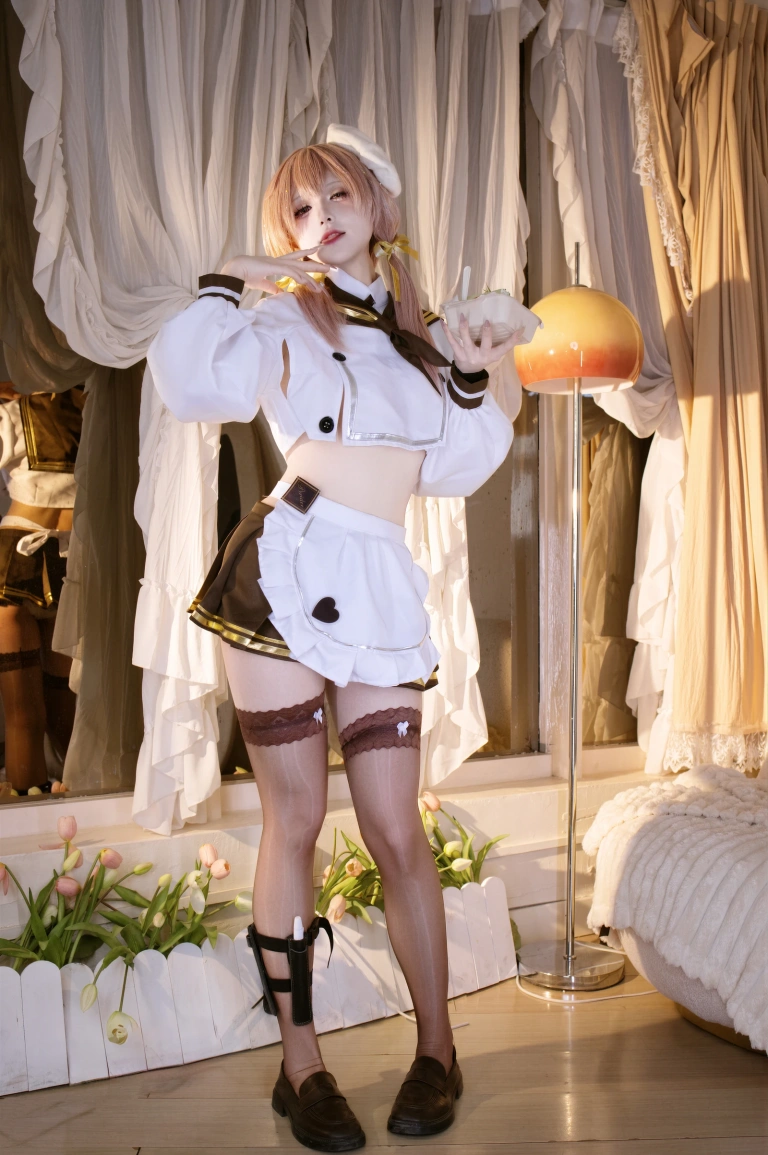 双木扶苏《Nikke 胜利女神 布蕾德》主题写真：30张全套美图
