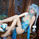 九柒喵《PA15 翠雀媚》主题写真：36张全套美图