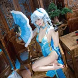 九柒喵《PA15 翠雀媚》主题写真：36张全套美图