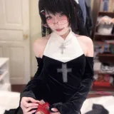 清水凪《修女的祷告》主题写真：18张全套美图，含1个视频