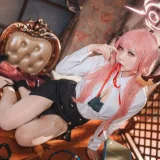 是一只熊仔《碧蓝档案 陆八魔爱瑠》主题写真：20张全套美图
