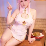 是本末末《索尼子旗袍》主题写真：23张全套美图