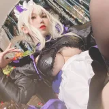 芋圆侑子《黑枪呆女仆自拍》主题写真：24张全套美图，含3个视频