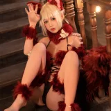 西园寺南歌《野兽尼禄》主题写真：27张全套美图