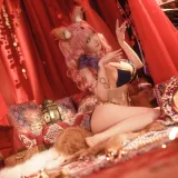 是三不是世《玉藻前舞娘》主题写真：28张全套美图