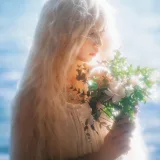 清青琴玖《你心似海》主题写真：32张全套美图