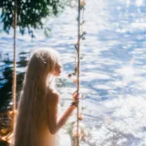 清青琴玖《你心似海》主题写真：32张全套美图