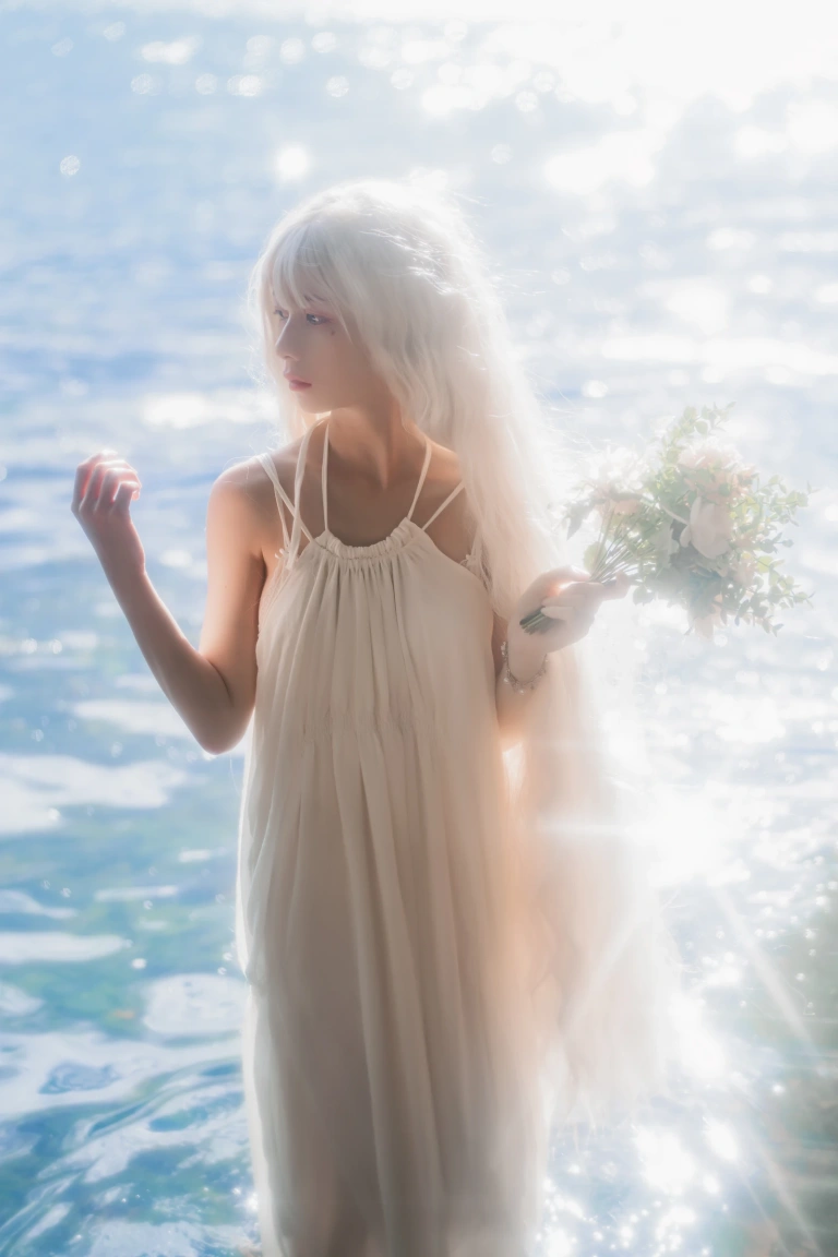 清青琴玖《你心似海》主题写真：32张全套美图