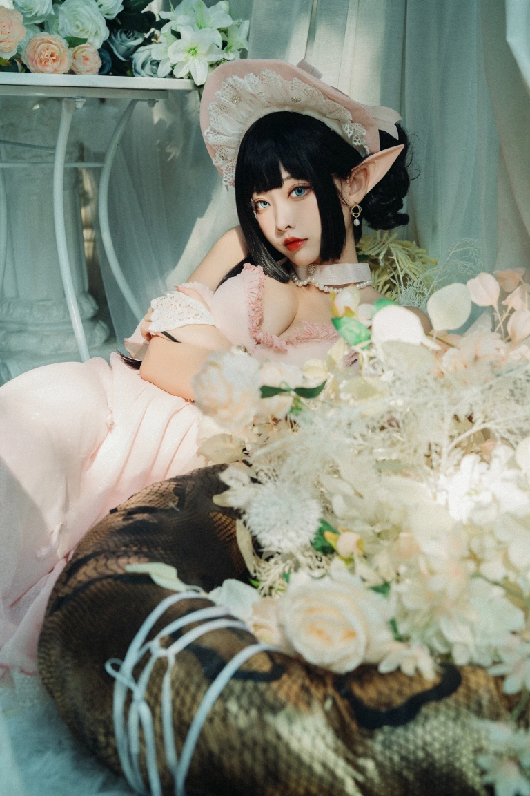 宮本桜《森蚺芭蕾》主题写真：33张全套美图