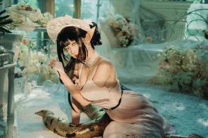 宮本桜《森蚺芭蕾》主题写真：33张全套美图