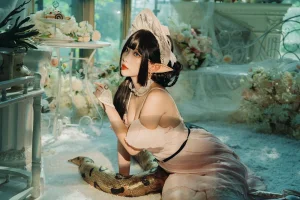 宮本桜《森蚺芭蕾》主题写真：33张全套美图