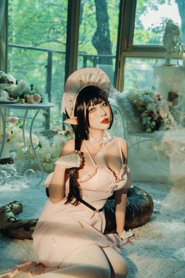 宮本桜《森蚺芭蕾》主题写真：33张全套美图