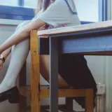 桜桃喵《蓝白水手服》主题写真：39张全套美图