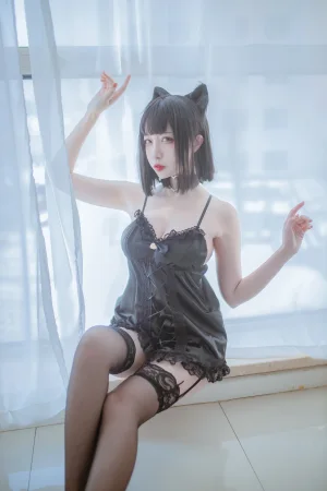 日奈娇(椎名莜)《私房双人猫耳》主题写真：43张全套美图