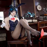 九柒喵《妃咲兔女郎》主题写真：59张全套美图