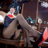 九柒喵《妃咲兔女郎》主题写真：59张全套美图