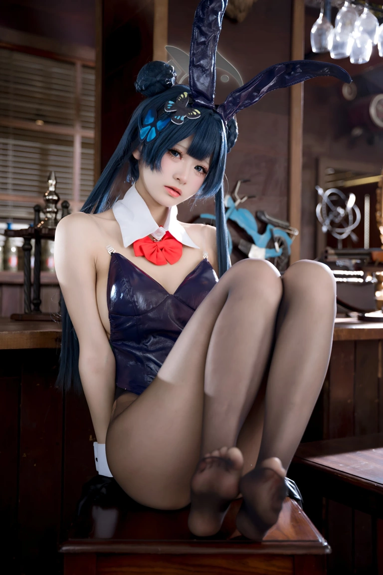 九柒喵《妃咲兔女郎》主题写真：59张全套美图