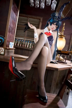 九柒喵《妃咲兔女郎》主题写真：59张全套美图