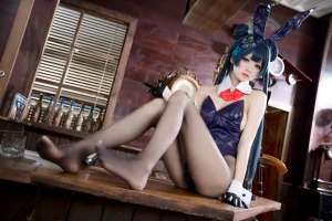 九柒喵《妃咲兔女郎》主题写真：59张全套美图